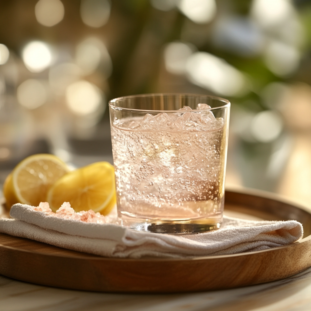 Pink Salt Trick for Men: Real Results or Just Another Trend? 9 served pink salt drink for men’s morning routine
