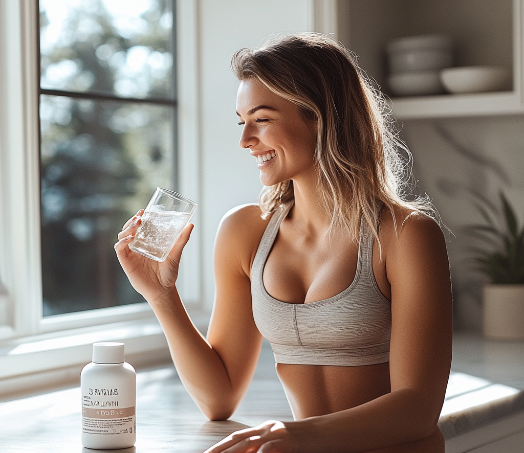 Does Mitolyn Work? The Truth About This Trending Fat Burner 10 Woman using Mitolyn as part of morning routine