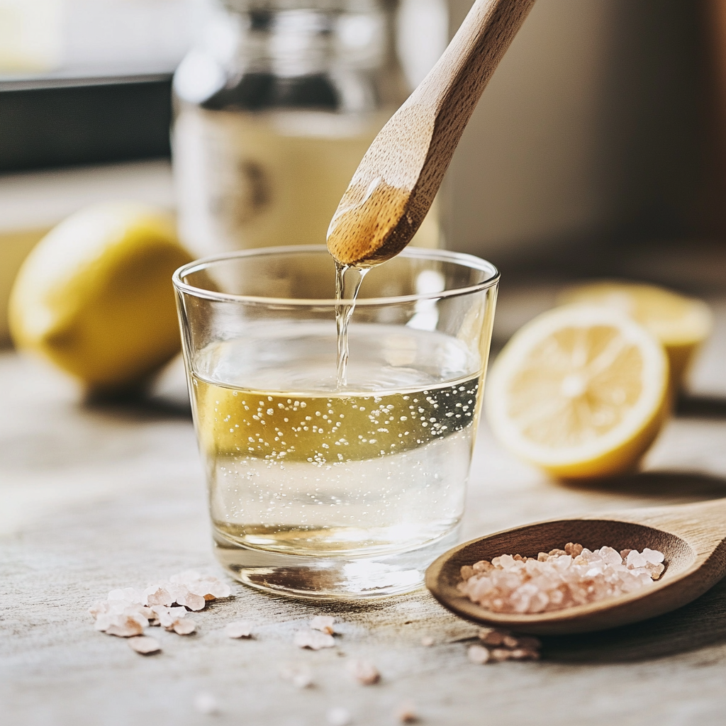 Pink Salt Trick for Women: Simple Steps, Real Results 9 Mixing ingredients for pink salt trick for women