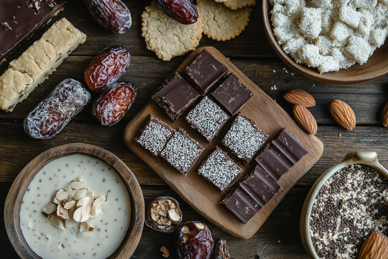 Assorted gluten dairy sugar free dessert recipes
