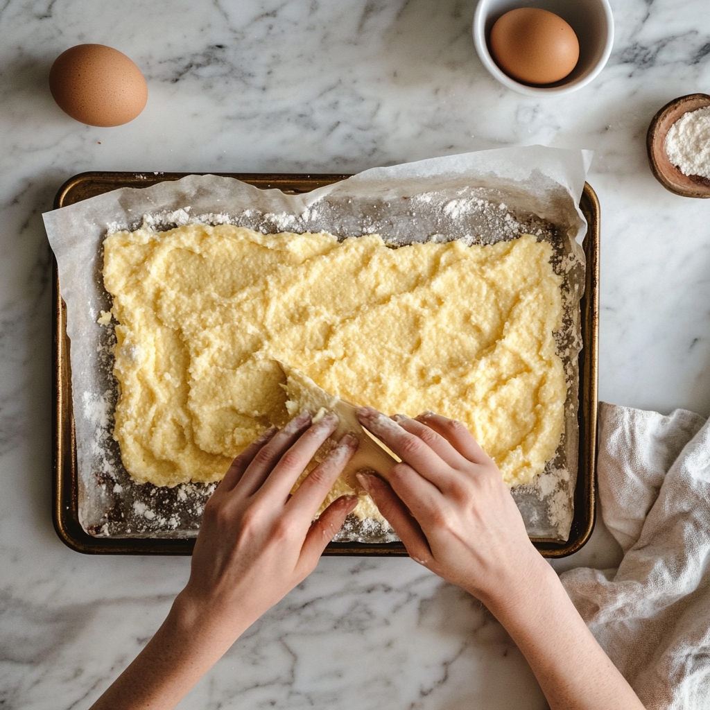 Keto Cottage Cheese Egg Pizza Crust – Easy Low-Carb Crust Recipe 11 shaping keto cottage cheese egg pizza crust