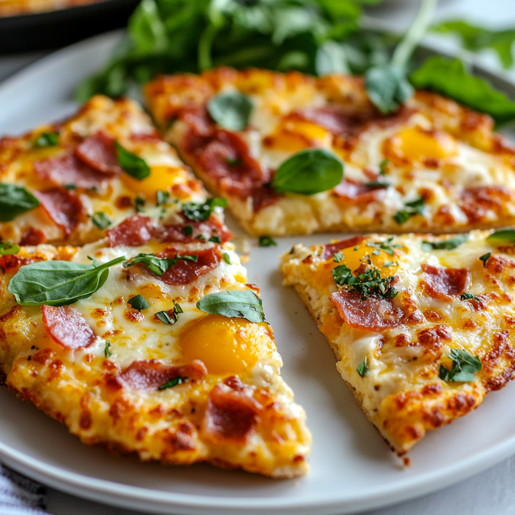 Keto Cottage Cheese Egg Pizza Crust – Easy Low-Carb Crust Recipe 13 sliced keto cottage cheese egg pizza crust