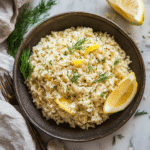 Is Rice Pilaf Gluten Free? Find Out What You Really Need to Know 6 gluten-free rice pilaf recipe card image with lemon and herbs