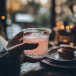 Pink Salt Trick: The Truth About This Trending Weight Loss Hack 9 Holding a glass of pink salt water in a calm morning setting