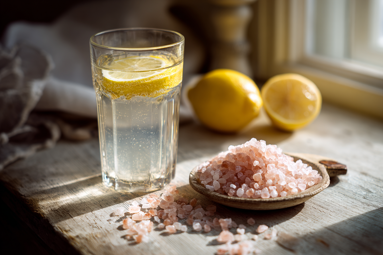 Himalayan pink salt weight loss recipe morning ritual