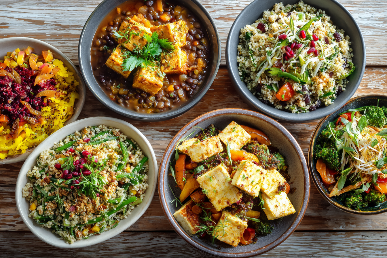 Vegetarian diabetic diet recipes spread