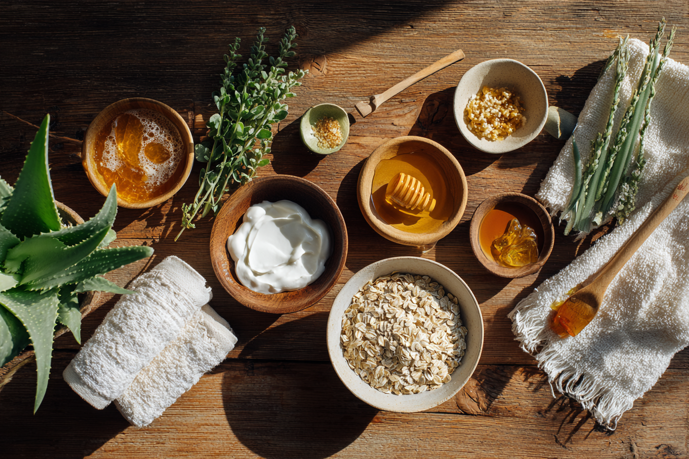Homemade skincare recipes using natural ingredients