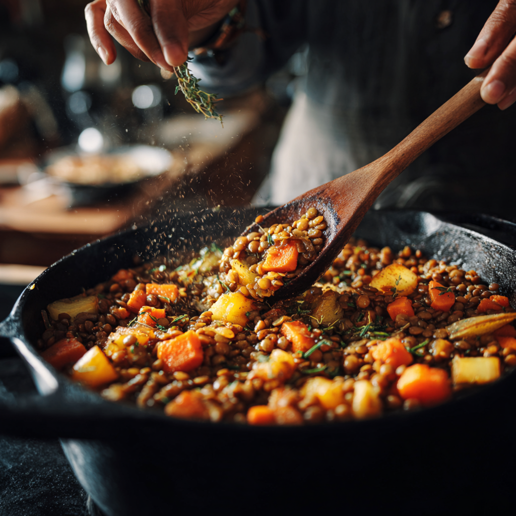 Vegetarian Diabetic Diet Recipes You’ll Love for Every Meal 9 Cooking vegetarian diabetic dish step