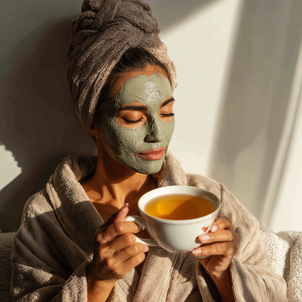Skincare Recipes That Actually Work: Easy DIY Formulas for Radiant Skin 2 Woman enjoying homemade face mask
