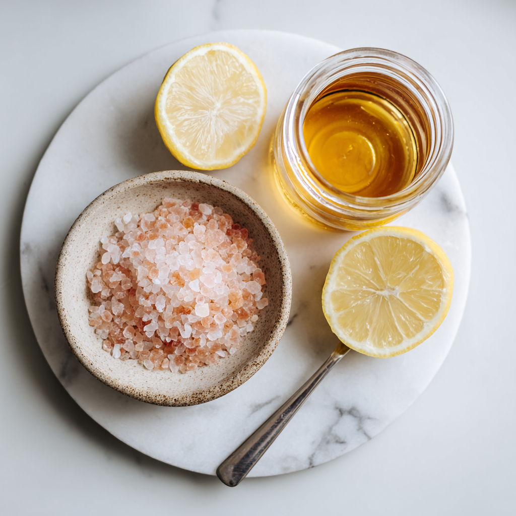 Japanese Pink Salt Recipe: The Natural Trick Everyone's Talking About 7 Japanese pink salt recipe ingredients lemon apple cider