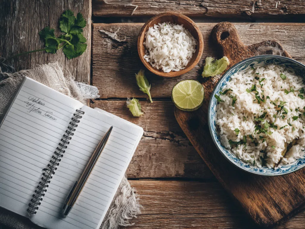 Cilantro Lime Rice in Rice Cooker: Easy Flavor-Packed Side Dish 7 Cilantro lime rice in rice cooker recipe card
